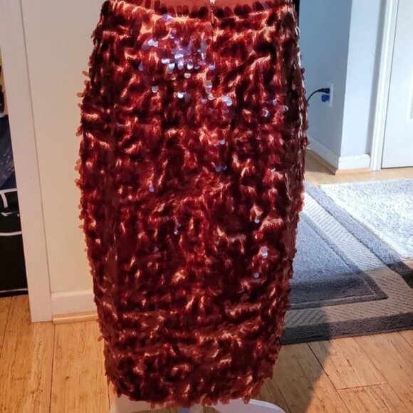 J. Crew Collection Sequin Pailette Pencil Skirt - Picture 5 of 5